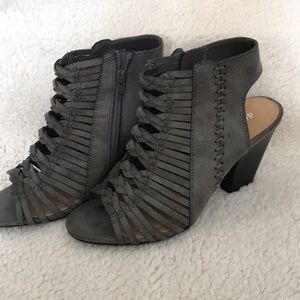 Grey Dollhouse Sandals